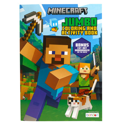 Coloring Book Minecraft 24-pc Counter Display