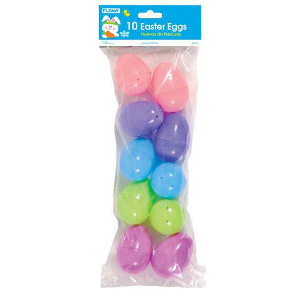 2.5" Easter Eggs - 10-Packs