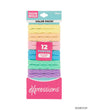 Ponyo Hair Elastics - Pastel Colors - 12-Pack