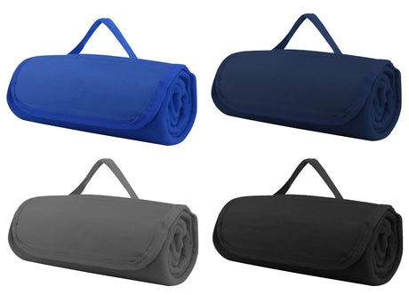 Polar Fleece Roll-up Blankets