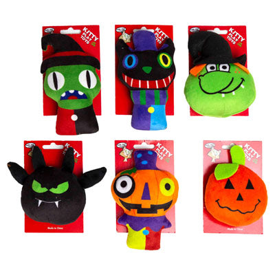 Cat Toy Halloween 6 Styles On 12 Pc Merch Strip #ct202112