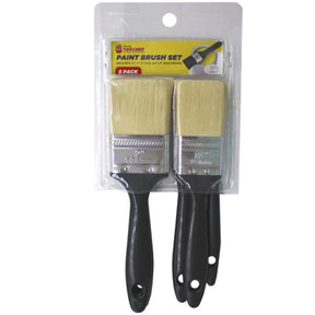 5 Pack Nylon Trim and Paint Brush Set