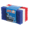 Scouring Pads 3pk Extra Thick 3.38x6 Banded Peggable