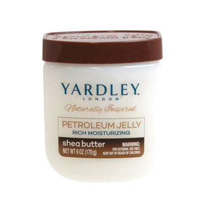 Yardley White Petroleum Jelly 6oz Shea Butter