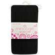 Miniccigirl Youth Cable Tights Black in Size L