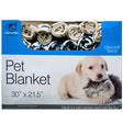 Fleece Paw Print Pet Blanket Countertop Display
