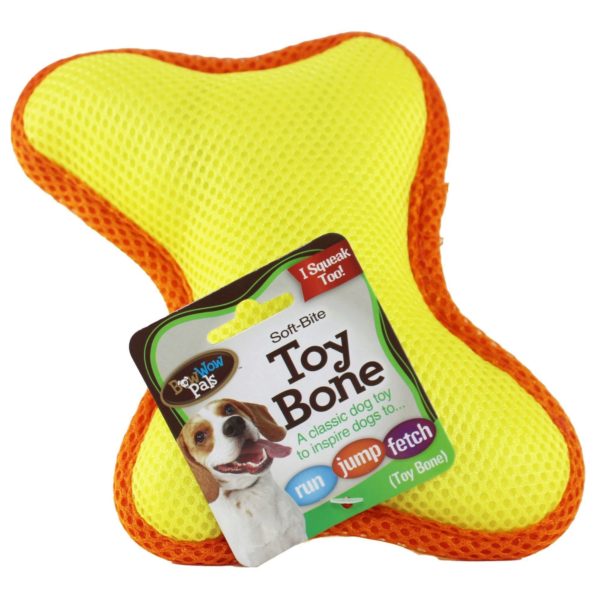 Bow Wow Pals Plush Toy Squeaky Bone