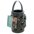 Decorative Basket Weave Lantern with LED Candle