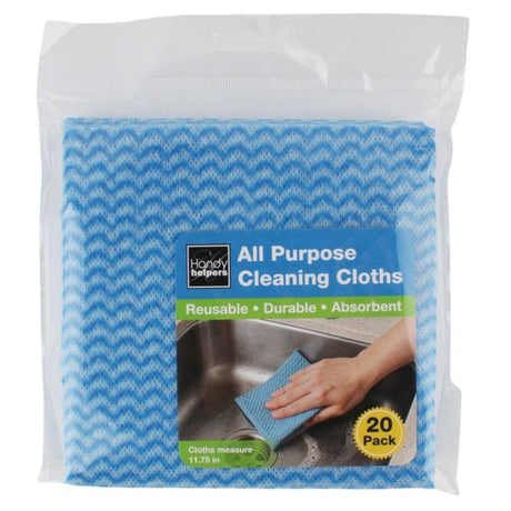 All Purpose Square Cleaning Cloths Reusable Durable Wipes