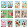Window Cling Christmas 12 Ast 4c Print Xm Header