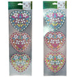 Main Street Wall Creations Jumbo Stickers in Artistic Hearts Design