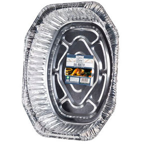 Aluminum Roaster Oval Xtralarge 16 X 13 X 3-3/8