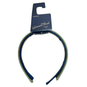 Universal Thread 2 Count Woven Blue & Green Headbands