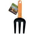 9" Hand Garden Straight Fork Cultivator with Plastic Handle