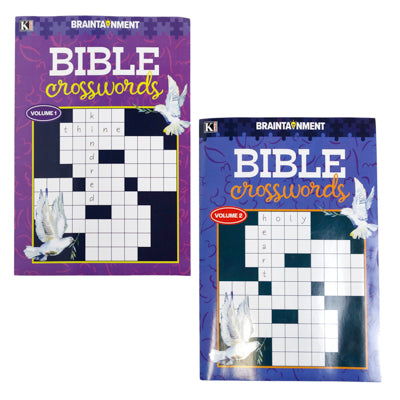 Bible Crosswords 2 Assorted In Floor Display