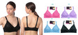 Women's Wireless Minimizer Bras w/ Embroidered Detail - Full Figure Sizes 36C-42D