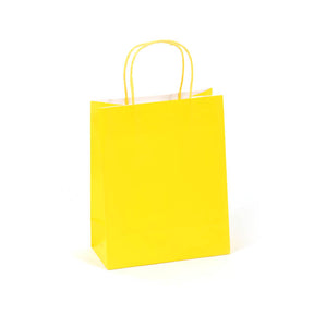 Large Yellow Gift Bags