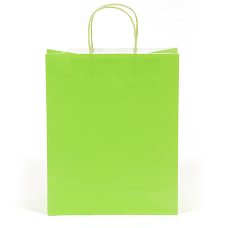 Large Lime Green Gift Bags