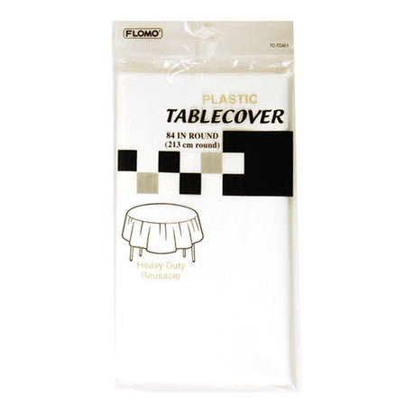 White Round Table Covers