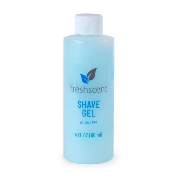 Freshscent 4 oz. Shave Gel (clear bottle)