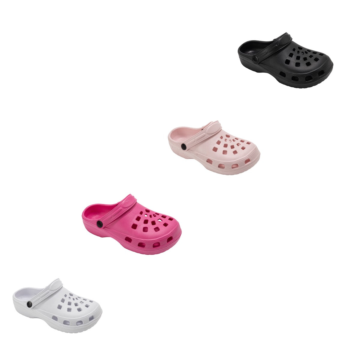 Women's EVA Vented Bubble Clogs - Assorted Colors