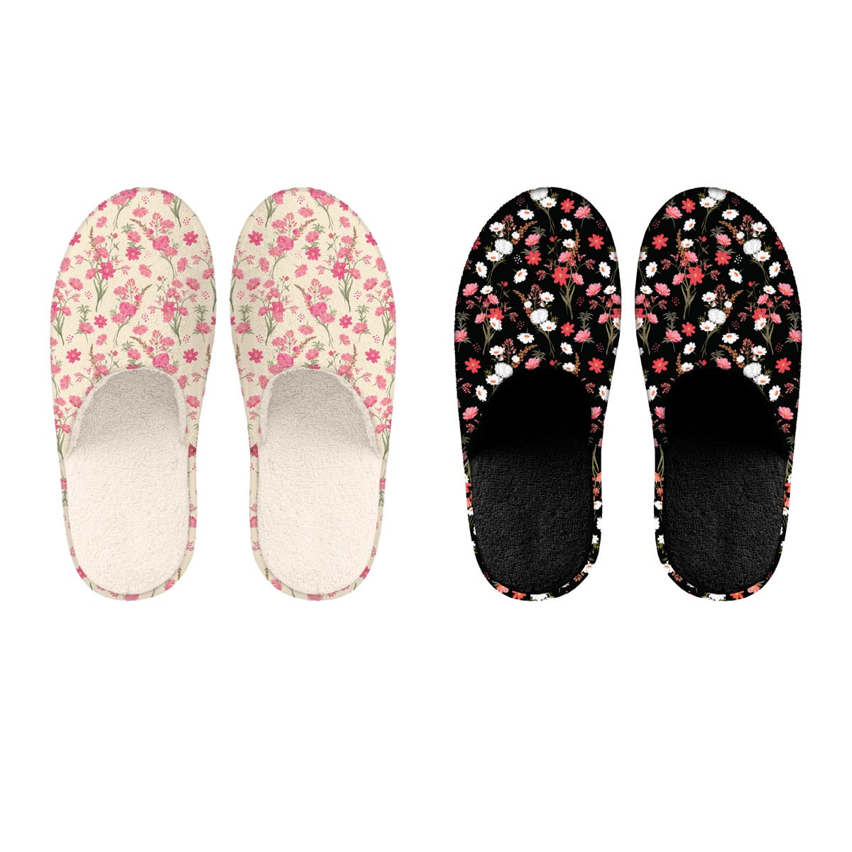 Women's Foldable Travel Slippers - Choose Your Color(s)