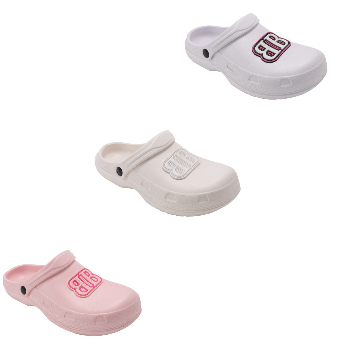 Bebe Women's Novelty Patch EVA Clogs - Choose Your Color(s)