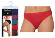Women's Boy Leg Panties - Solid Colors - 5-Packs - Size 5-7