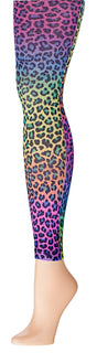 Women's Fashion Leggings - Leopard Print
