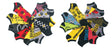 Women's No Show Novelty Socks - Black Lives Matter - 10-Pair Packs - Size 9-11