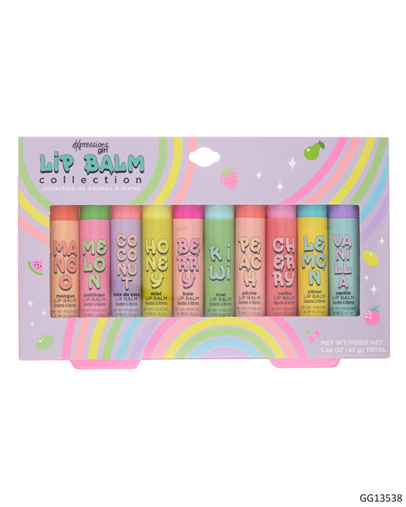 7 PC. Lip Oil Collection Set w/ Essential Oils