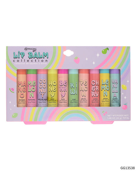 7 PC. Lip Oil Collection Set w/ Essential Oils