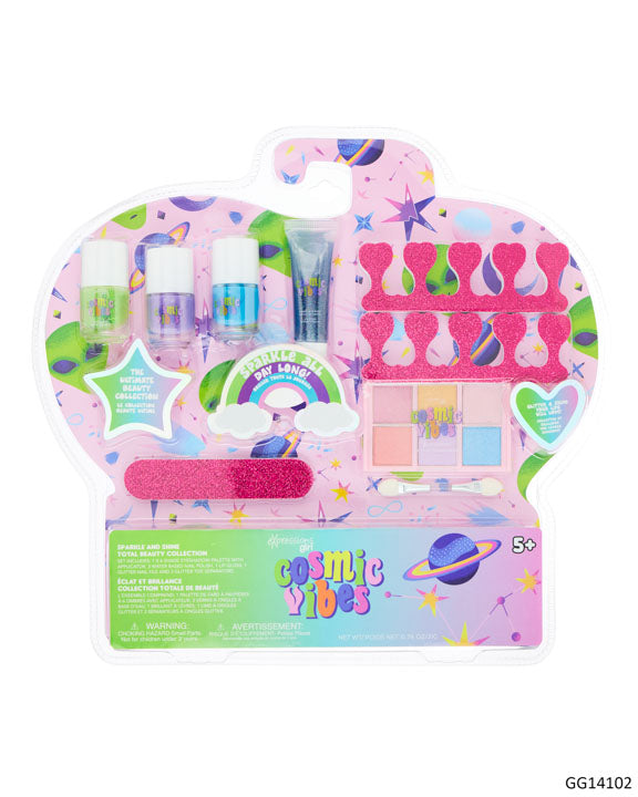Cosmic Vibes Make-Up Clamshell Set