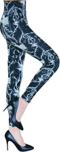 Women's Jean Leggings - Destroyed Look
