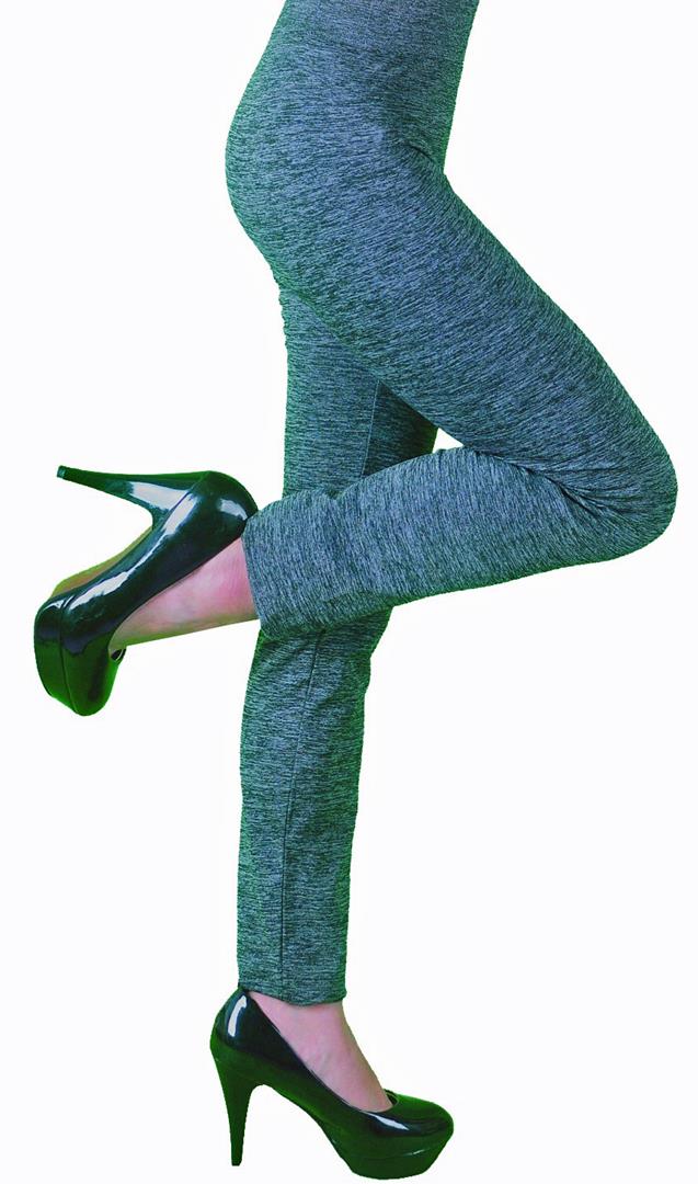 Women's Fashion Leggings - Charcoal