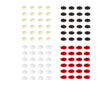 8-Hour 2" Unscented Floating Disc Candles - Choose Your Color(s)