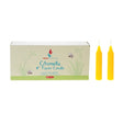 4" Insect Repelling Citronella Straight Taper Candles w/ Designer Box - 48-Pack - Choose Your Color(s)