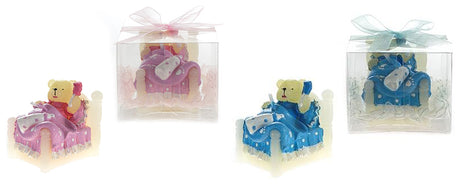 Teddy Bear in Bed Candles