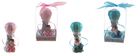 Baby in Hot Air Ballon Poly Resin