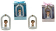Baby Praying Under Arch Poly Resin