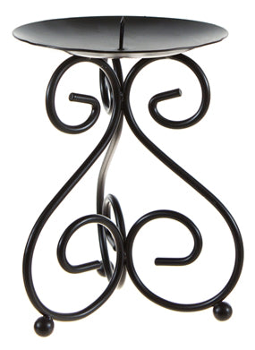 Pillar Round Metal Candle Holder