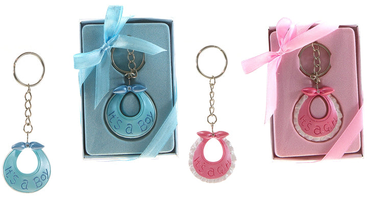 Baby Bib "It's a Boy" Key Chains