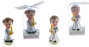 Toddler In Religious Robe Poly Resin Set
