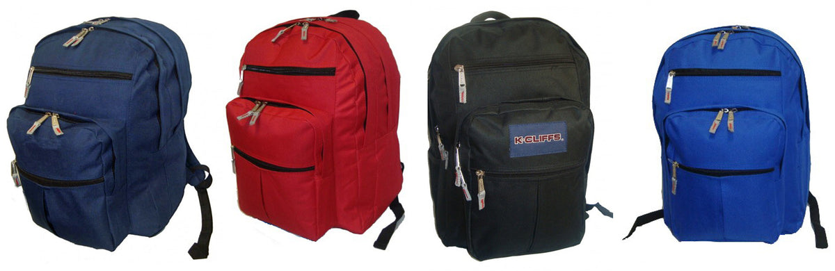 18" K.Cliffs Multi Pocket Backpacks