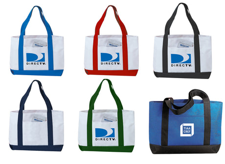 Poly Reuseable Tote Bags - Choose Your Color(s)