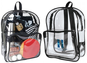 12" Clear Backpacks