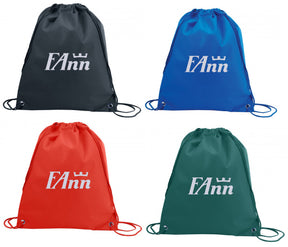 15" Non Woven Drawstring Tote Bags