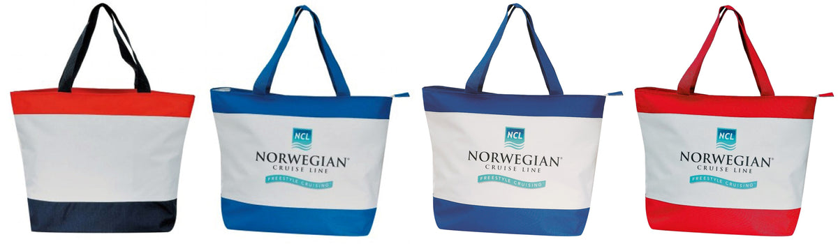 20" Tote Bags w/ Zipper