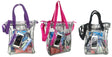 15.5" Clear PVC Messenger Bags
