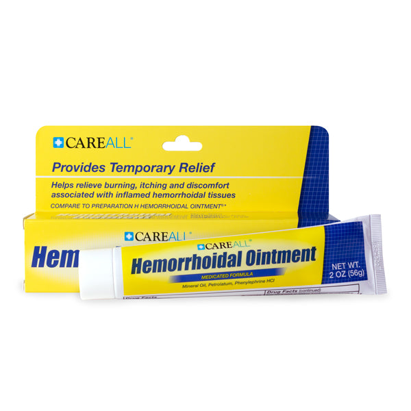 CareALL 2 Oz. Hemorrhoidal Ointment w/ Applicator